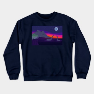 Jurassic Sunset Crewneck Sweatshirt